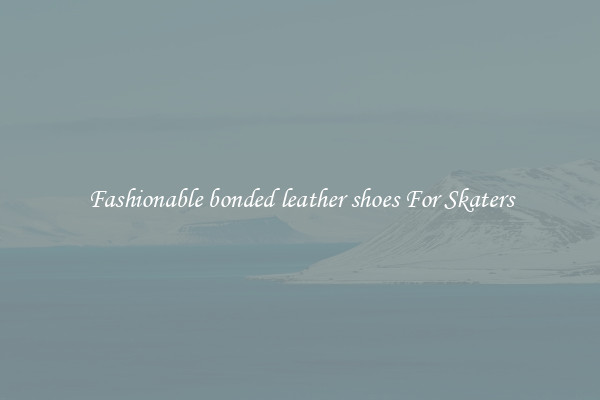 Fashionable bonded leather shoes For Skaters