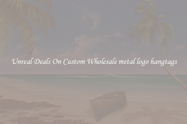 Unreal Deals On Custom Wholesale metal logo hangtags