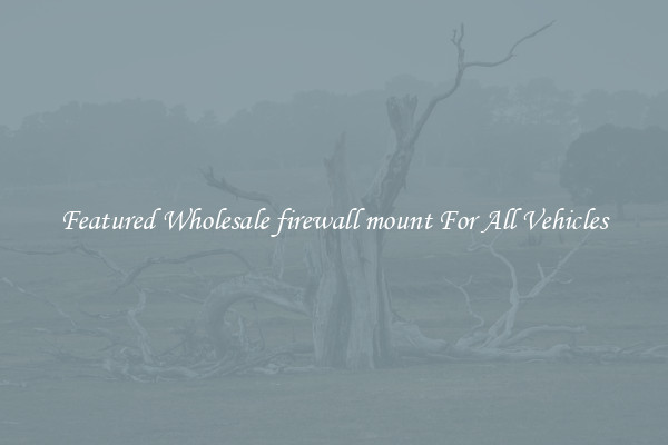 Featured Wholesale firewall mount For All Vehicles