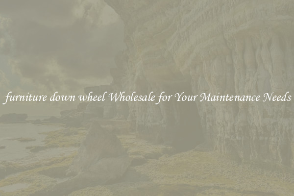 furniture down wheel Wholesale for Your Maintenance Needs