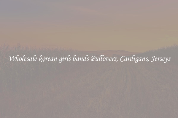 Wholesale korean girls bands Pullovers, Cardigans, Jerseys